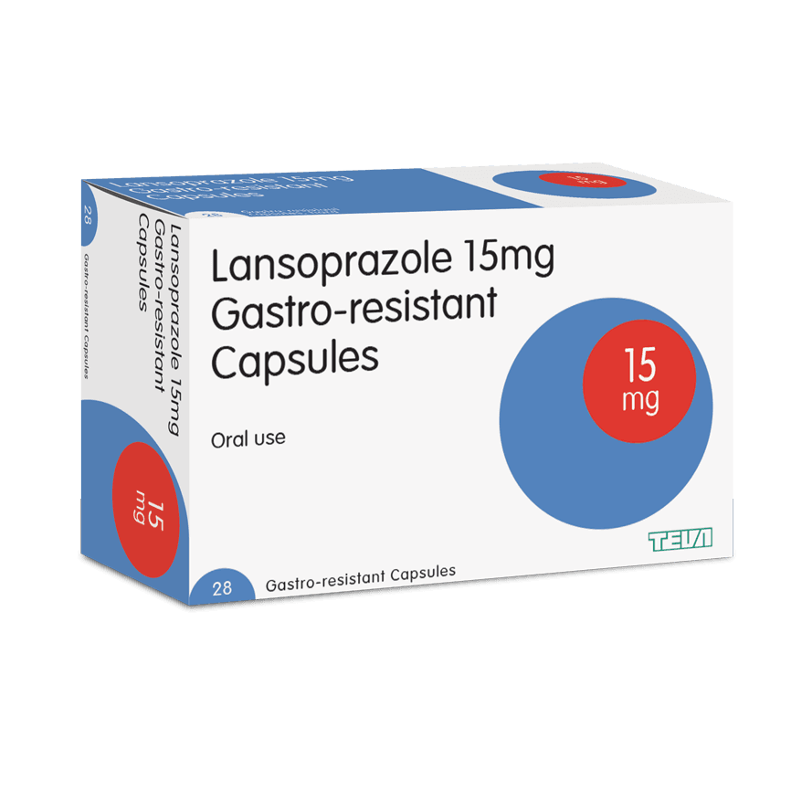 Lansoprazole 15mg Capsules