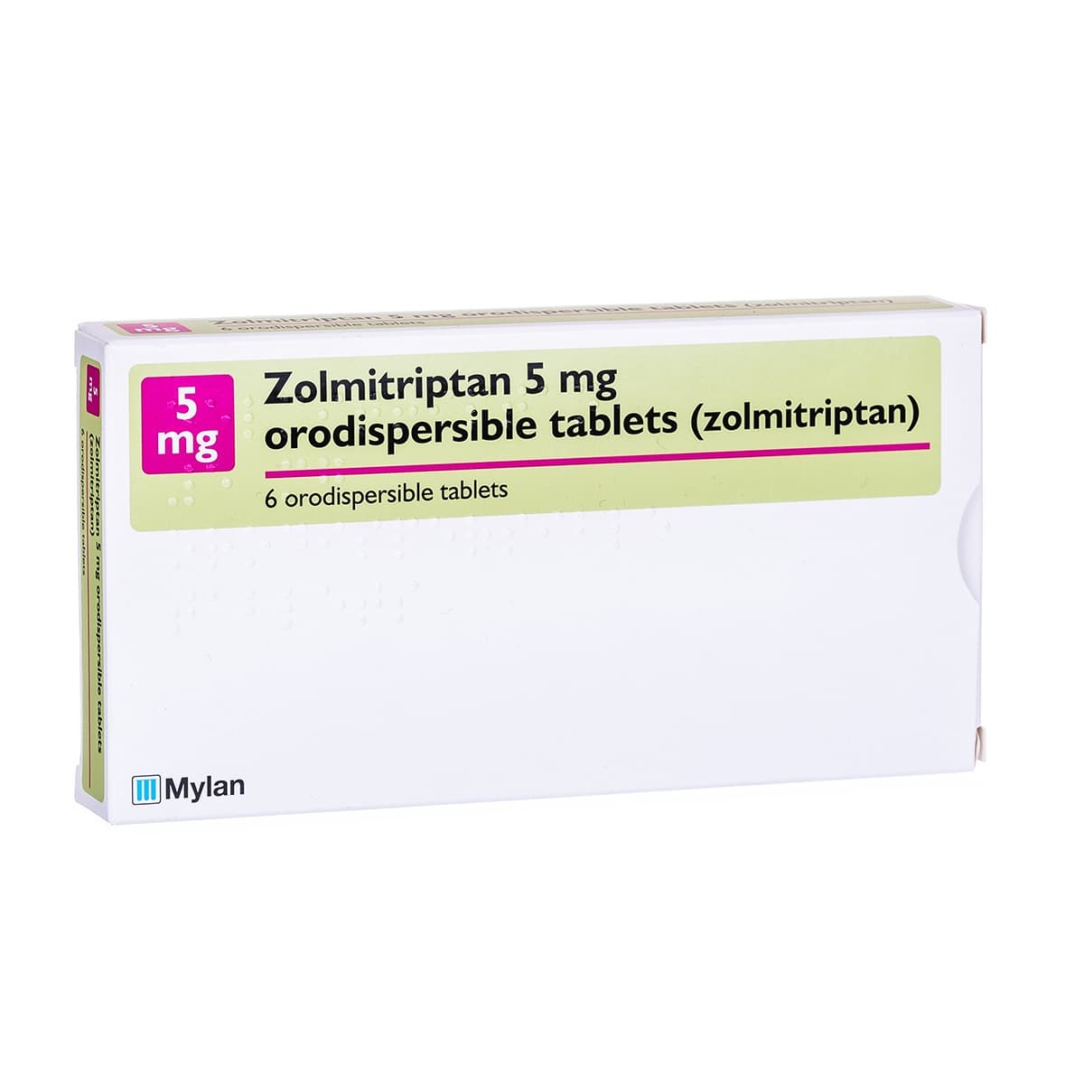 Zolmitriptan (Generic Zomig) Orodispersible (6 Tablets)