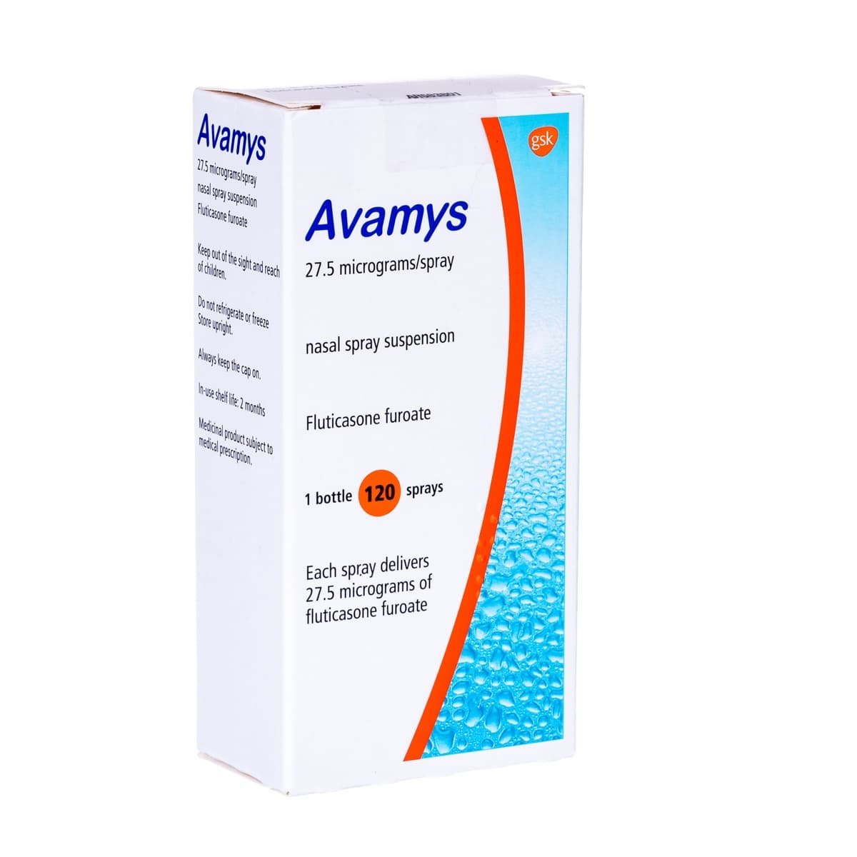 Avamys 27.5 mcg Nasal Spray 120 Dose (Fluticasone Furoate)
