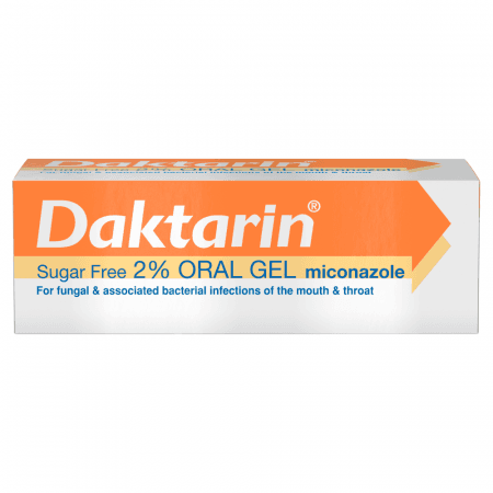 Daktarin (Miconazole) Sugar Free 2% Oral Gel - 15g
