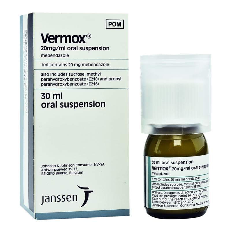 Vermox Suspension - 30ml