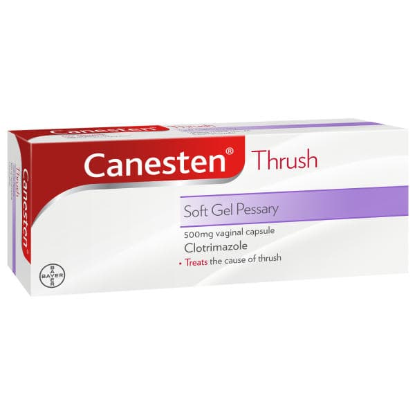 Canesten Soft Gel 500mg Thrush Pessary