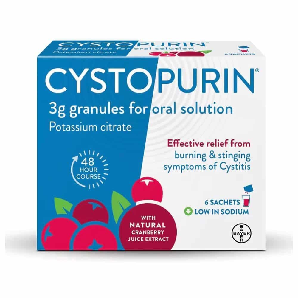 Cystopurin Cystitis Relief Sachets - 6 Sachets