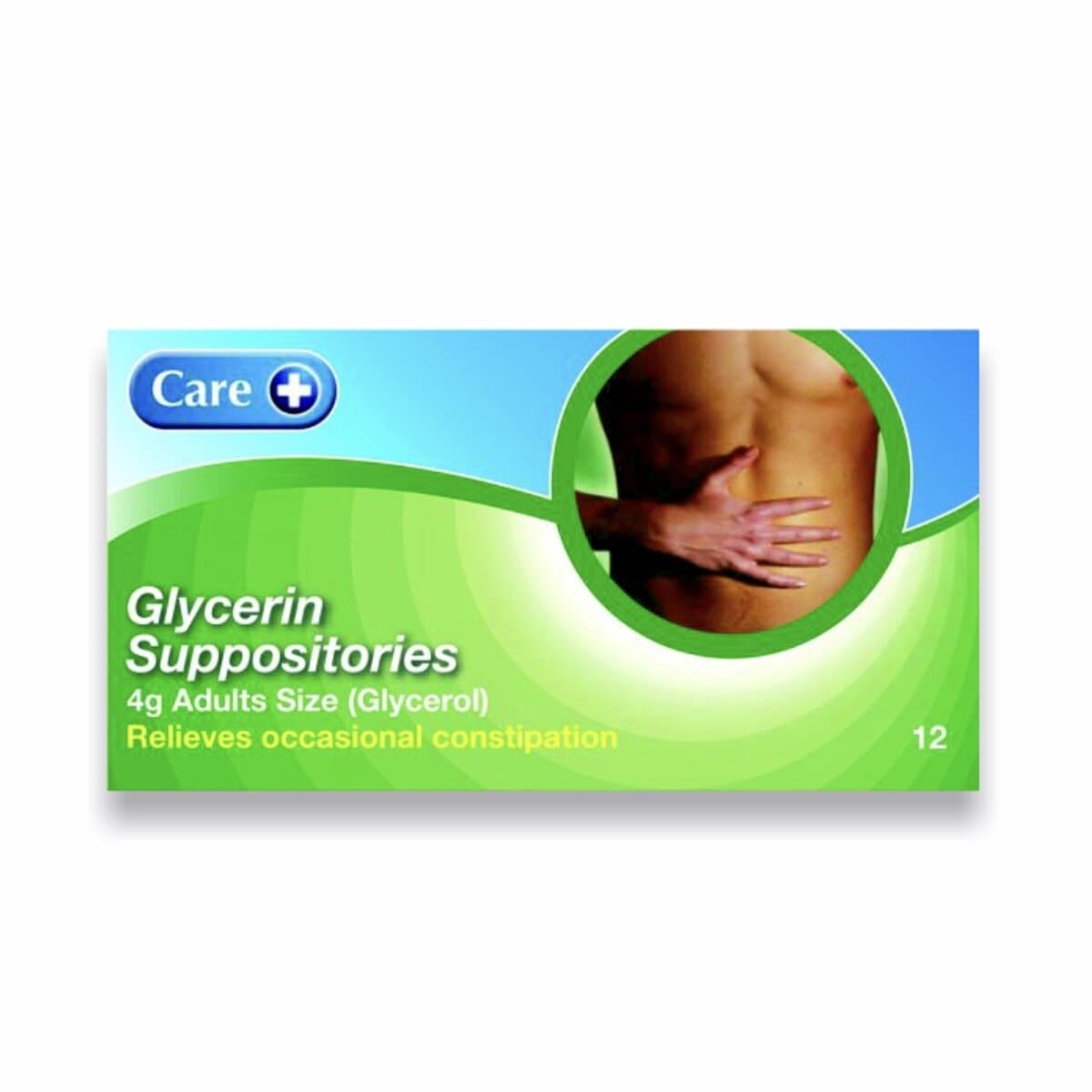 Glycerol (Glycerin) Suppositories - 12 Pack
