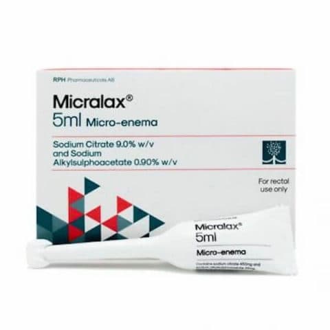 Micralax 5ml Micro-Enema - 12 Tubes