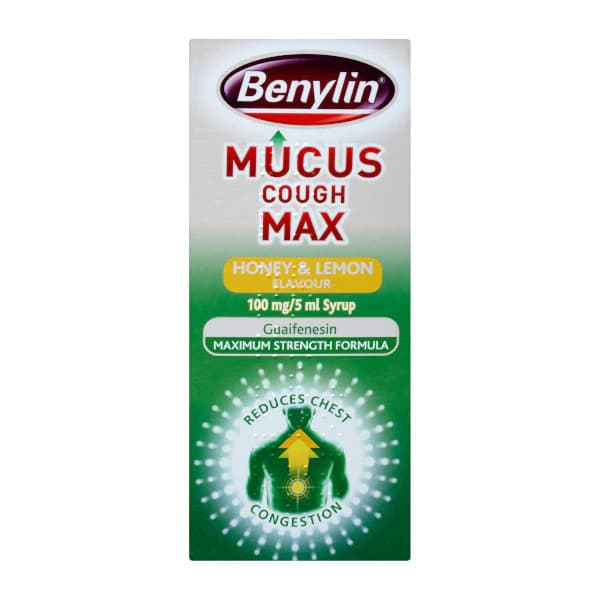 Benylin Mucus Cough Max Honey & Lemon - 300ml