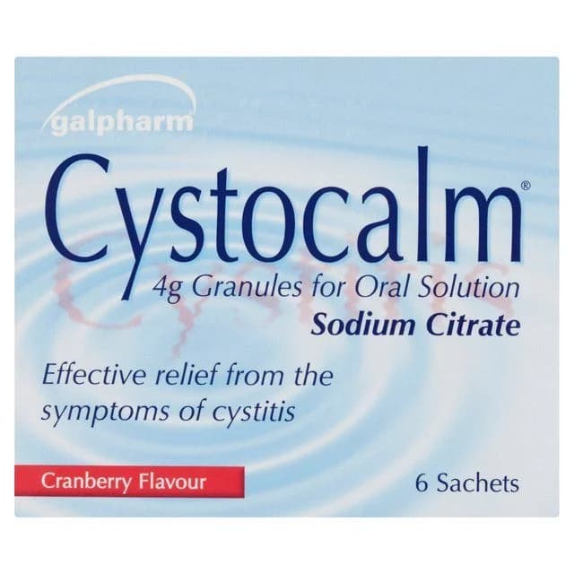 Cystocalm Cystitis Relief - 6 Sachets
