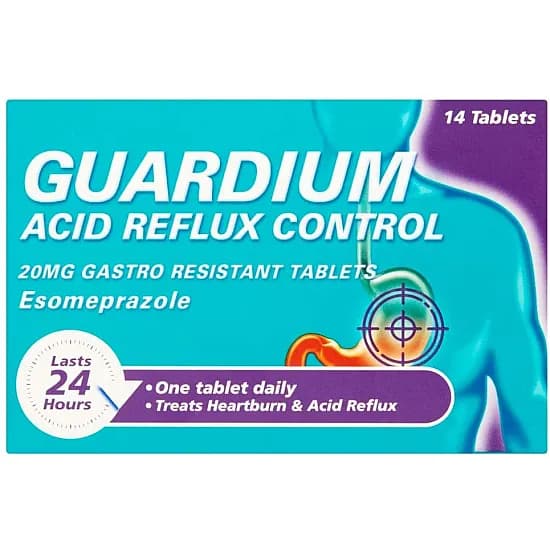 Gaviscon Guardium 20mg Tablets - 14 Tablets