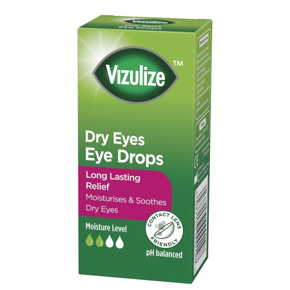Vizulize Long Lasting Dry Eye Drops - 10ml