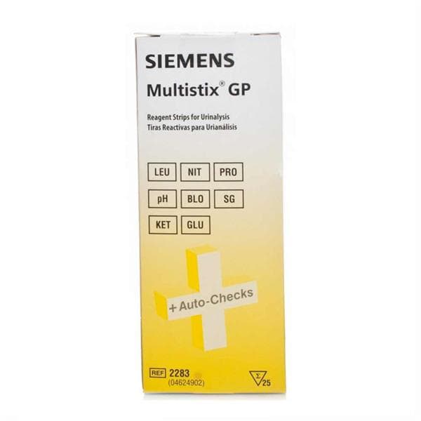 Multistix GP Urine Reagent Test Strips - 25 Strips