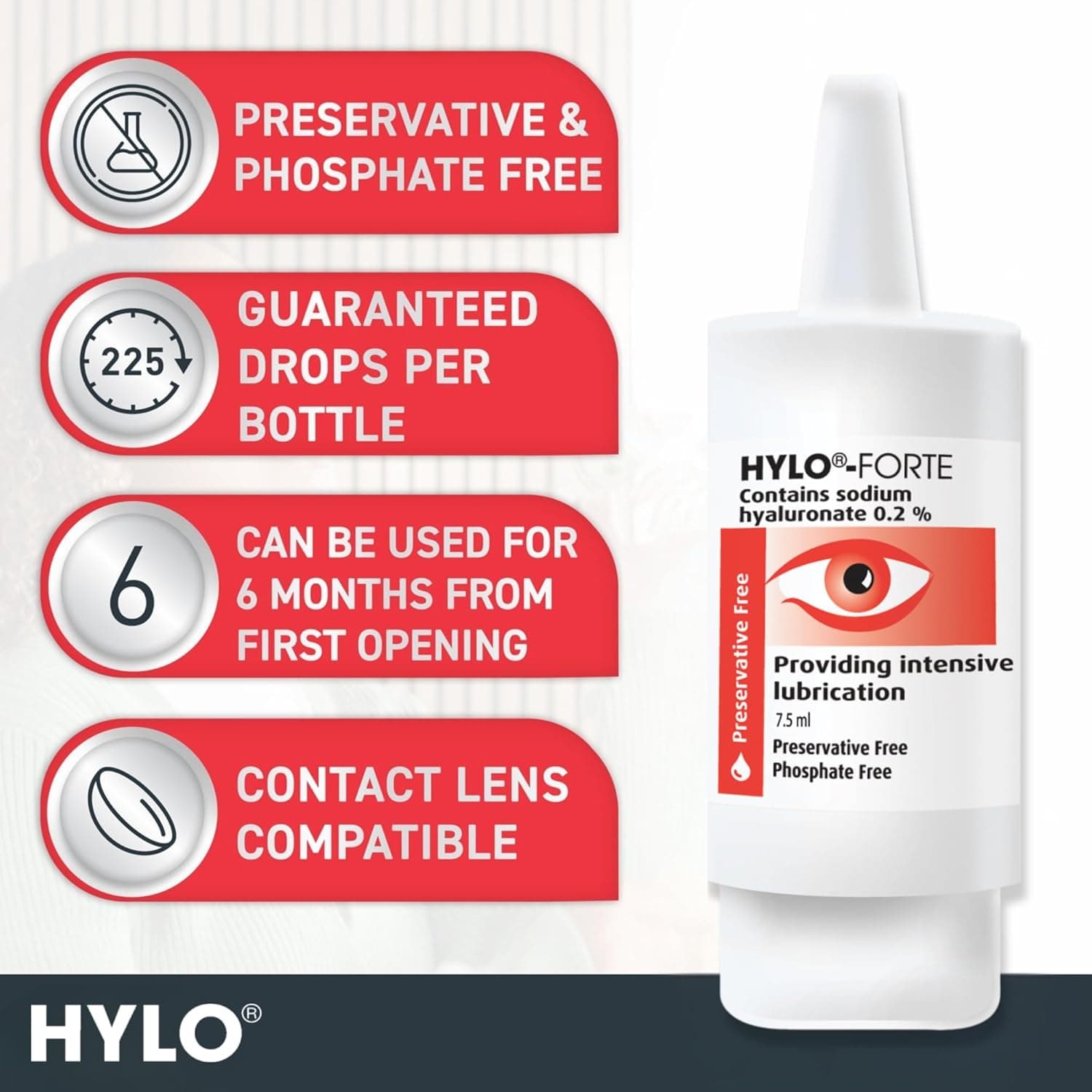 Hylo-Forte Eye Drops 10ml — Image 2