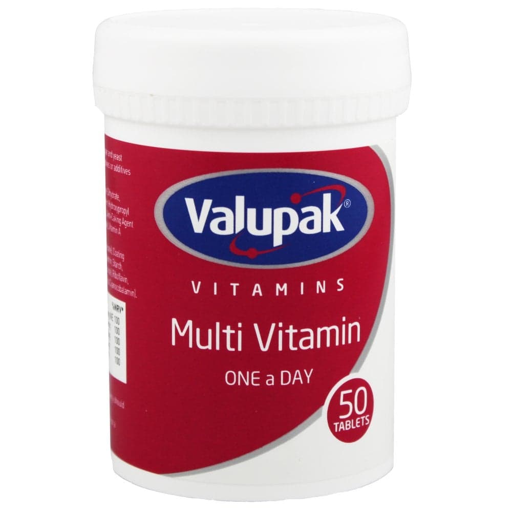 Valupak Multi Vitamin One A Day - 60 Tablets