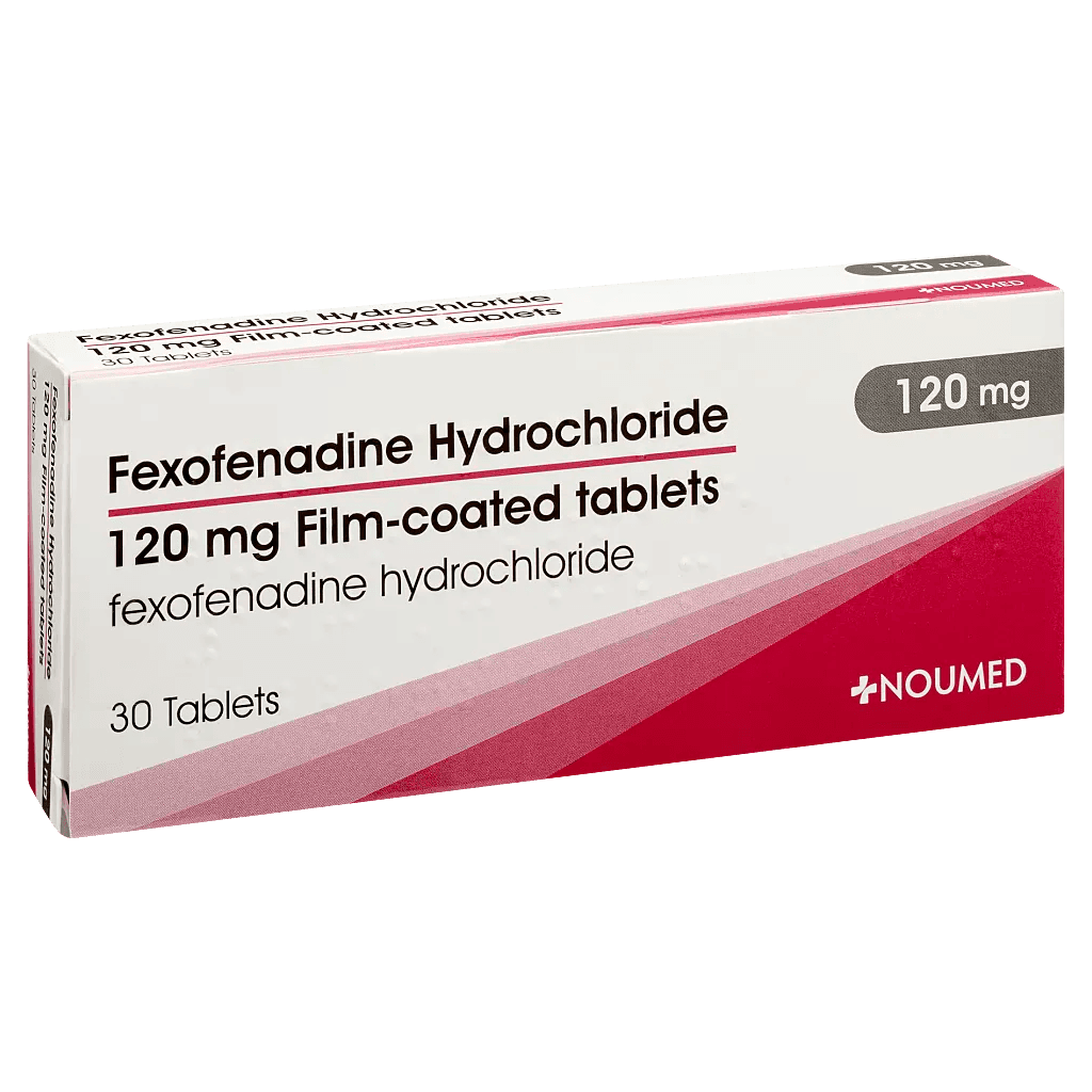 Fexofenadine Hydrochloride Antihistamine - 30 Tablets