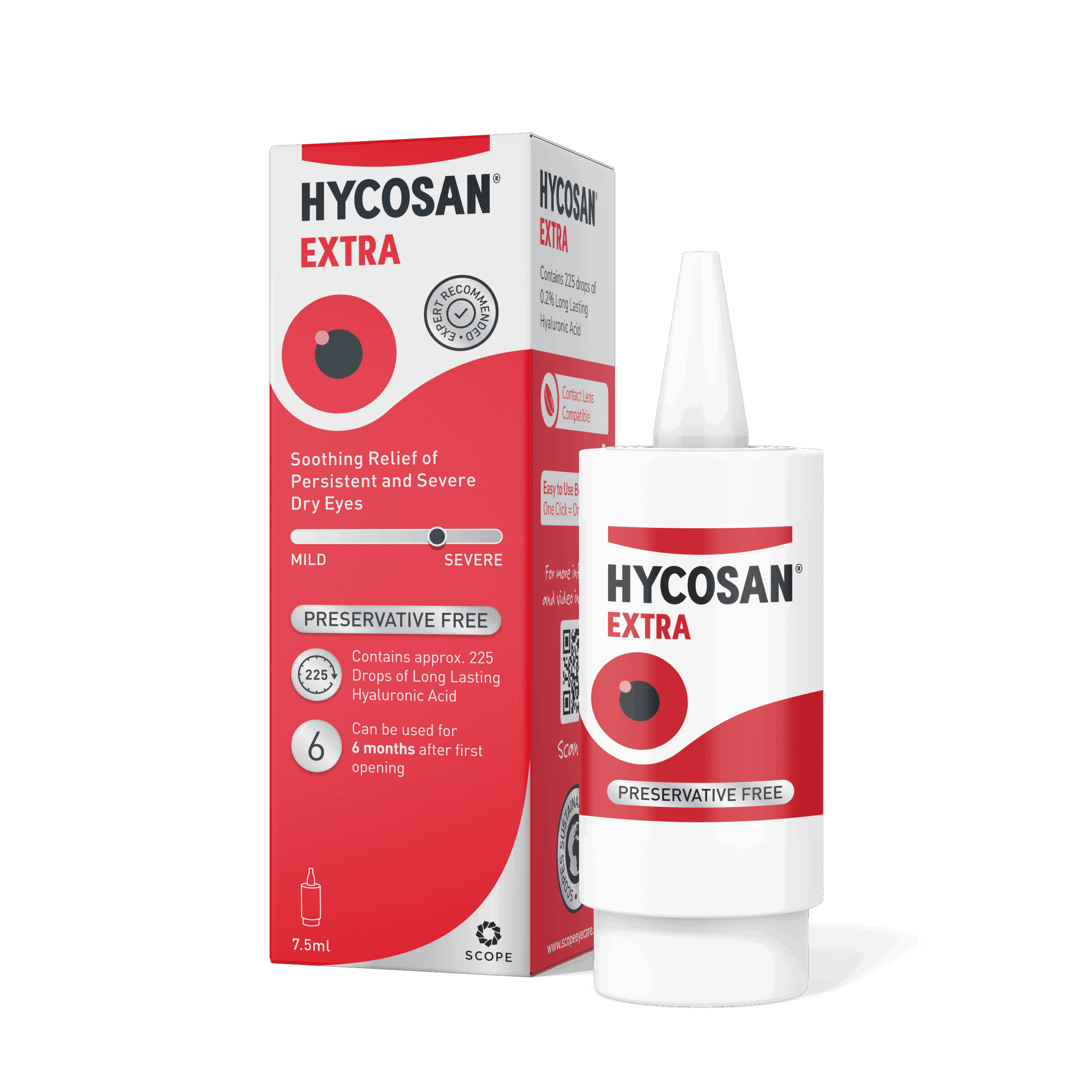 Hycosan EXTRA Eye Drops - 7.5ml