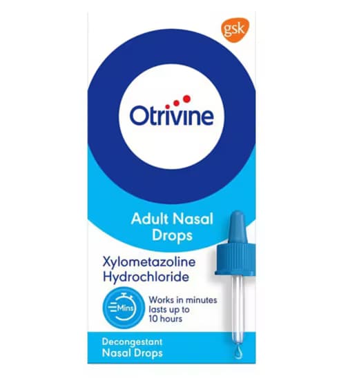 Otrivine Adult Nasal Drops - 10ml