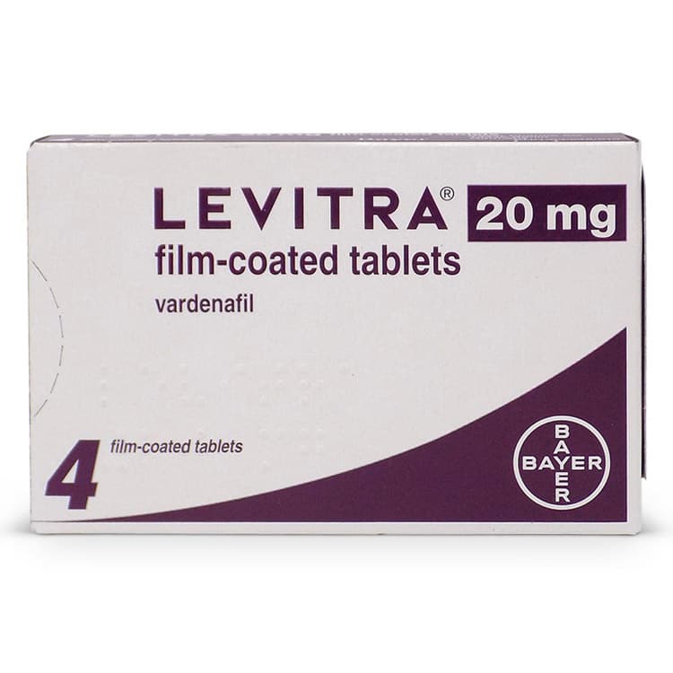 Levitra (4 film-coated tablets)