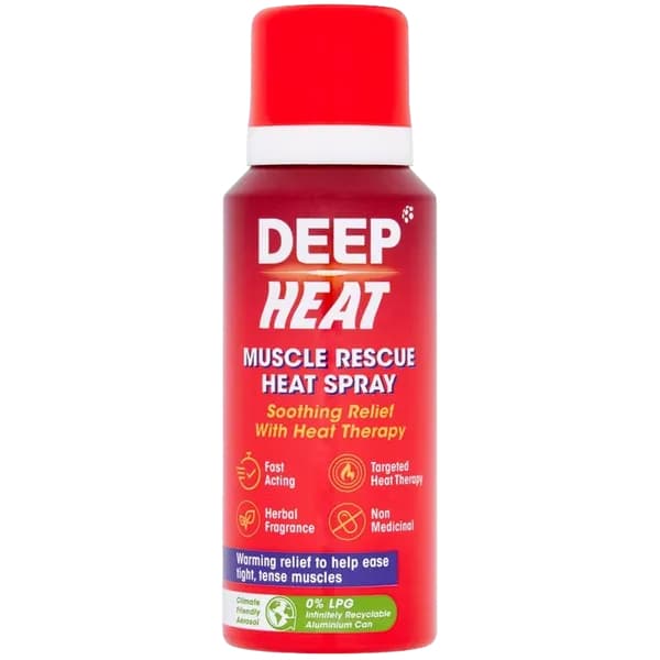Deep Heat Muscle Rescue Heat Spray