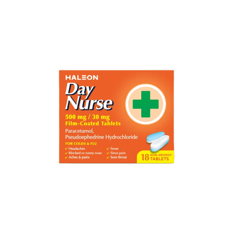 Day Nurse Non-Drowsy Tablets - 18 Tablets