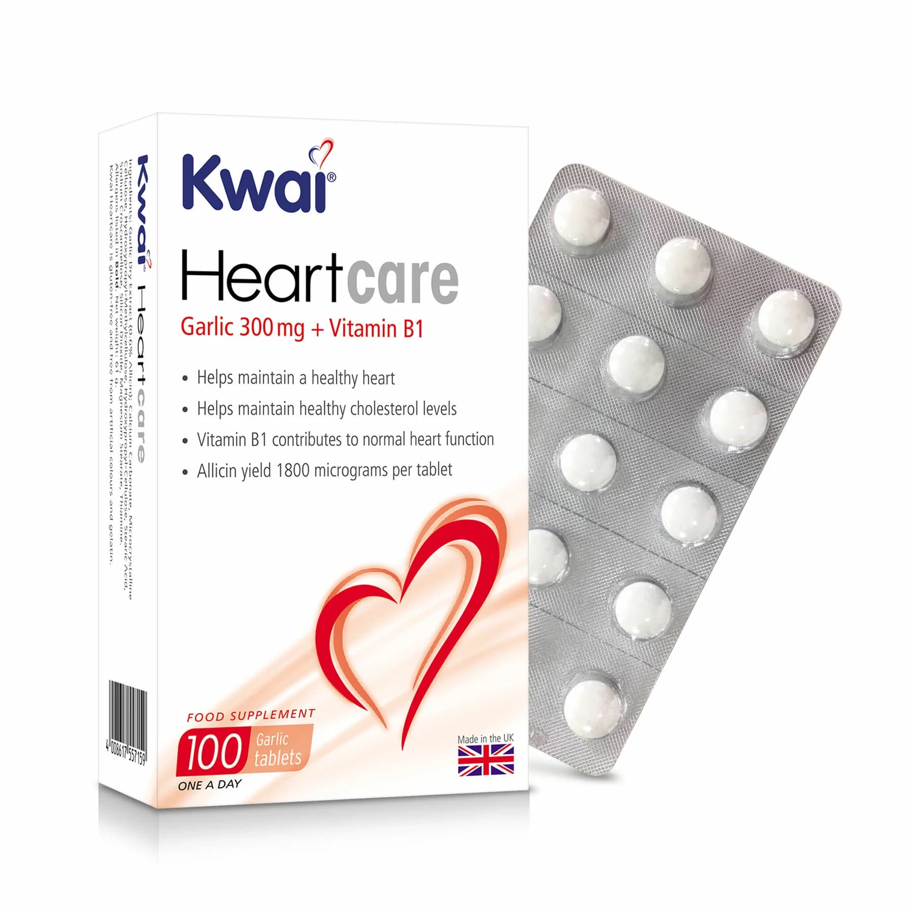 Kwai Heartcare Tablets - 30 Tablets