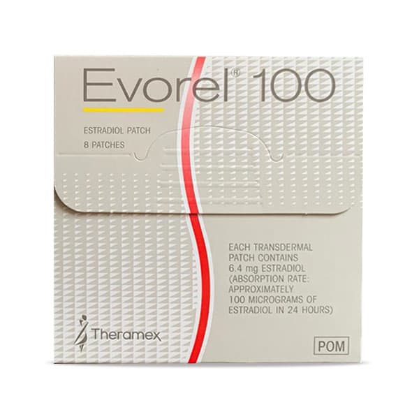 Evorel Transdermal Patches - 8 Patches