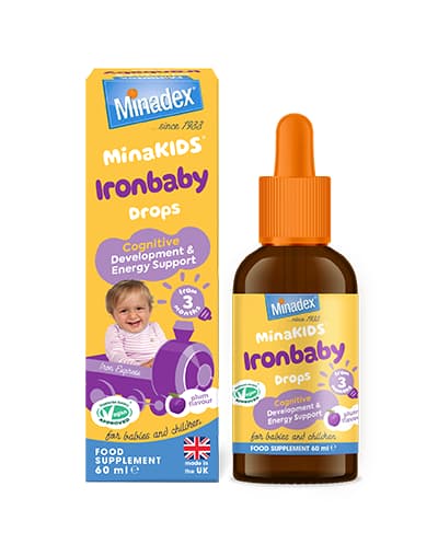 MinaKIDS Ironbaby Drops - 60ml
