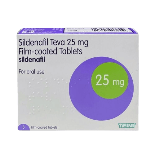 Sildenafil 25mg Tablets - 8 Tablets