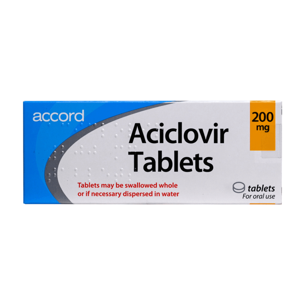 Aciclovir 200mg Dispersible Tablets