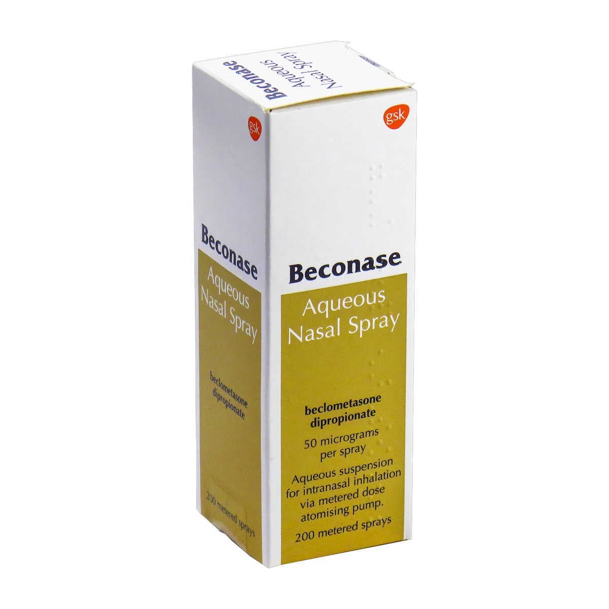 Beconase Aqueous 50mcg Nasal Spray (200 Dose)