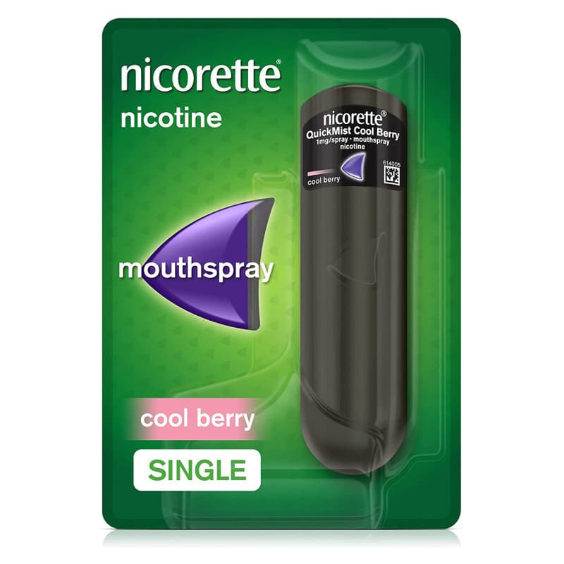 Nicorette QuickMist Cool Berry 1mg Mouthspray - Single