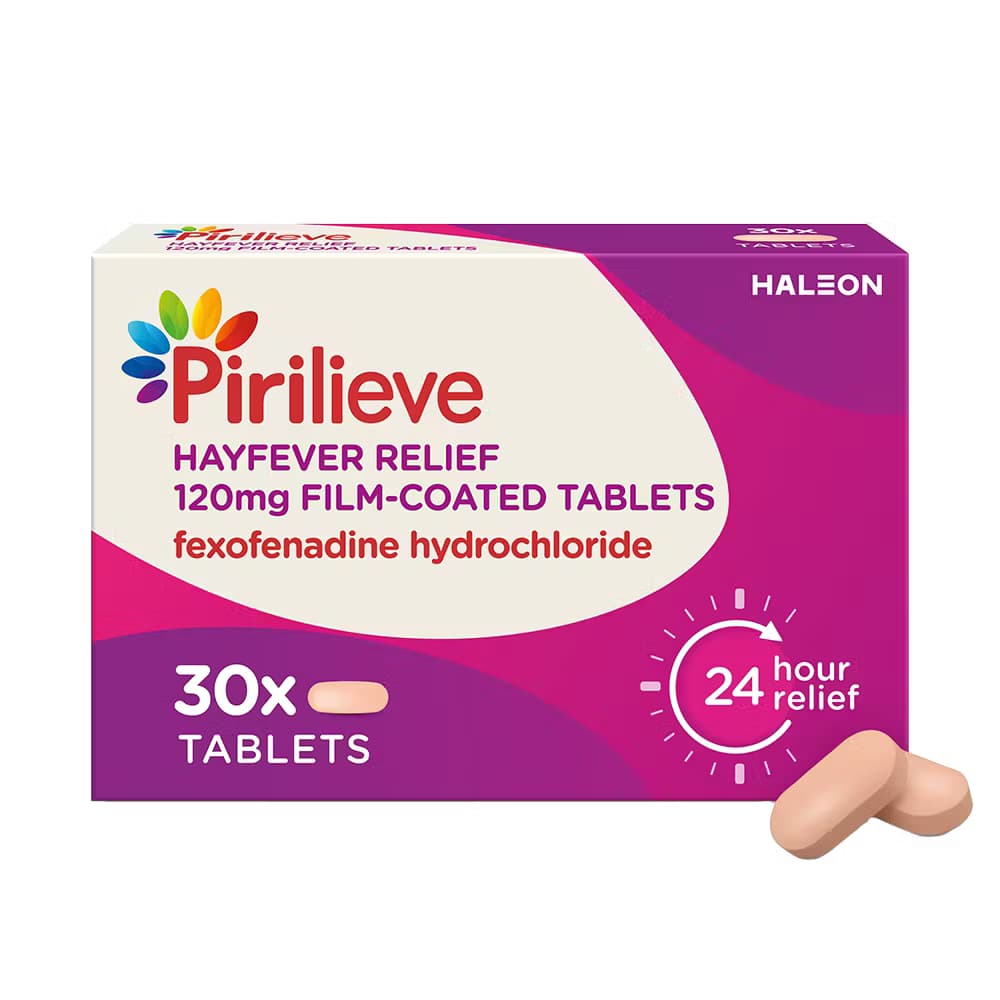 Pirilieve Hay Fever Relief Tablets – 30 Tablets